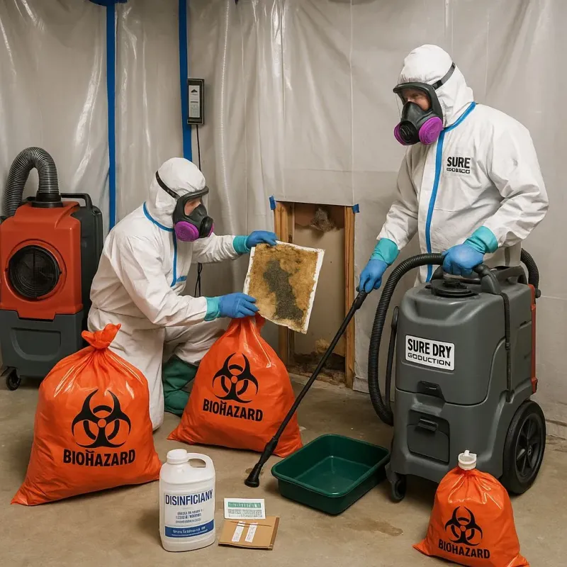 Contaminated Water Handling Protocols process in Summit, IL